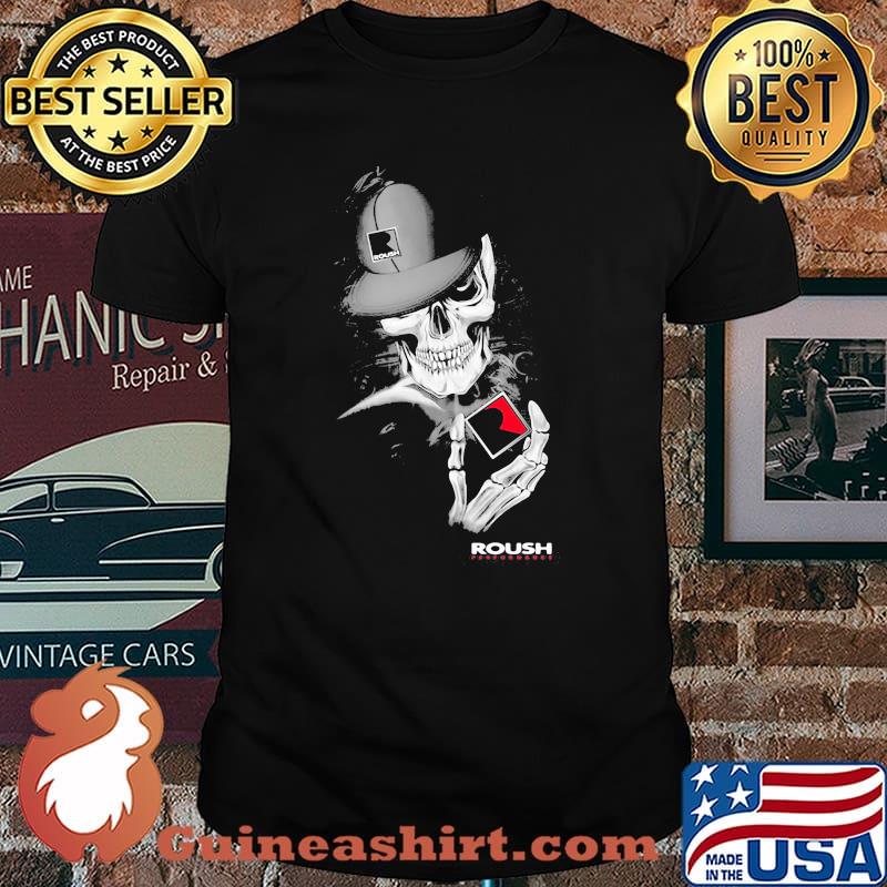 Skull wear Hat Roush Logo Shirt