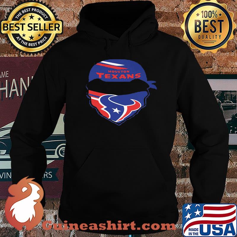 Skull Wear Mask Houston Texans Shirt Hoodie