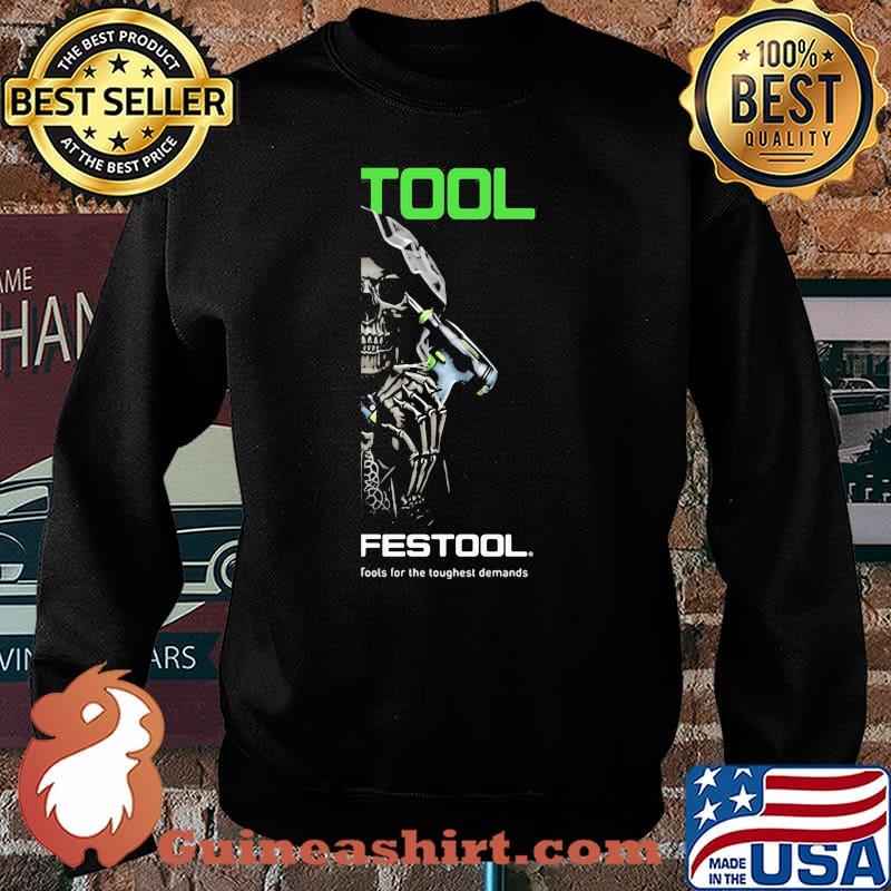 Skull With Logo Festool Tools For The Toughest Demands Shirt Sweater