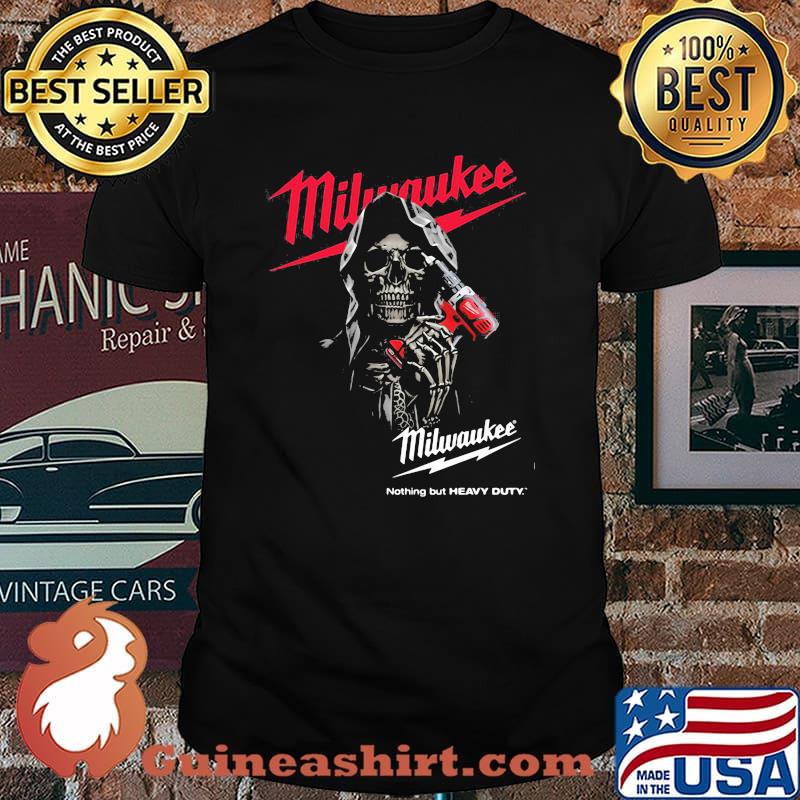 Skull With Logo Milwaukee Nothing But Heavy Duty Shirt