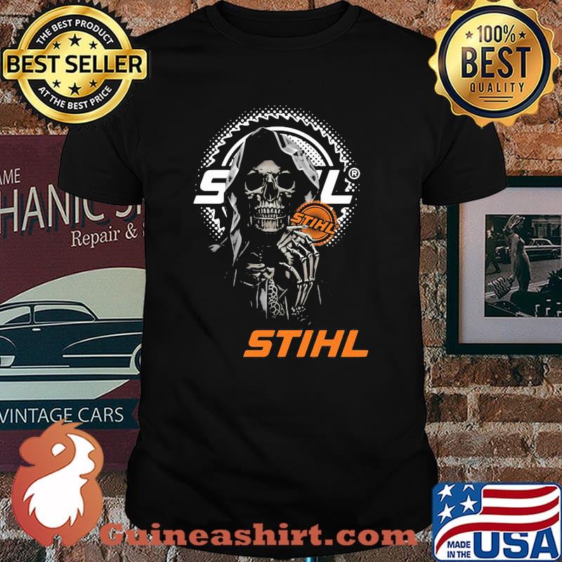 Skull With Logo Stihl Shirt