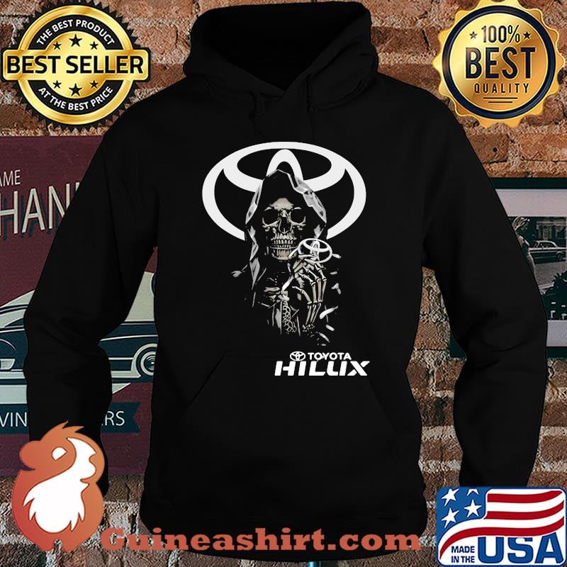 Skull With Logo Toyota Hilux Shirt Hoodie