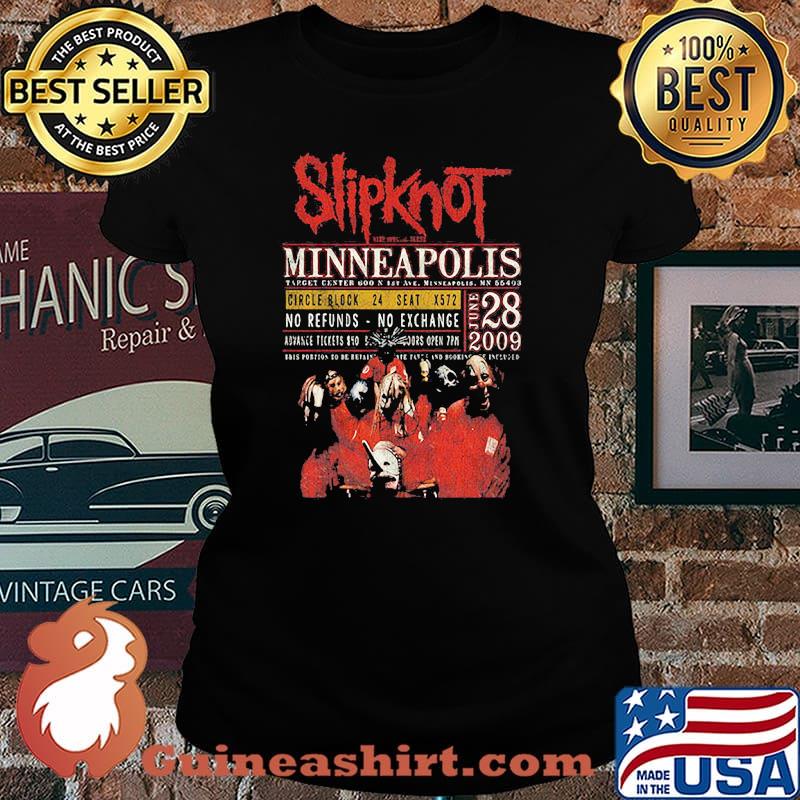 Slipknot 'Minneapolis '09' Shirt Laides tee