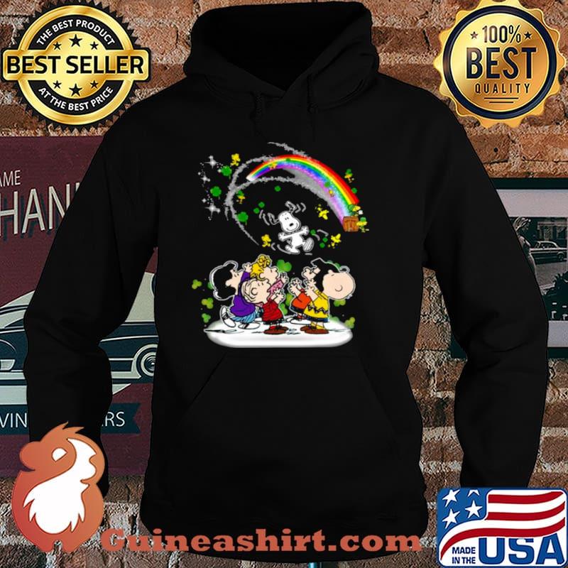 Snoopy Woodstock And Friends Happy St Patrick’s Day 2021 Hoodie