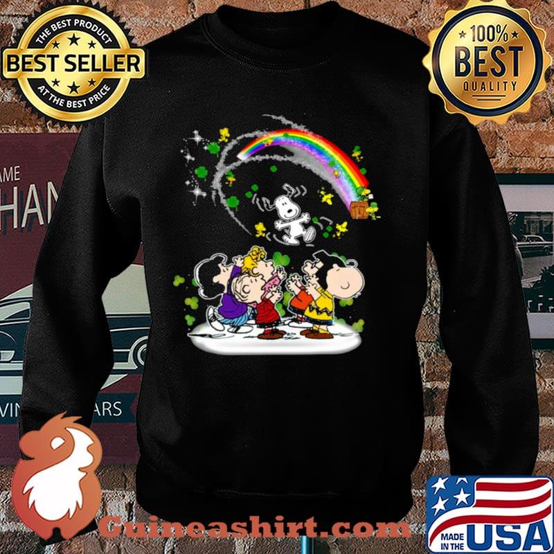 Snoopy Woodstock And Friends Happy St Patrick’s Day 2021 Sweater