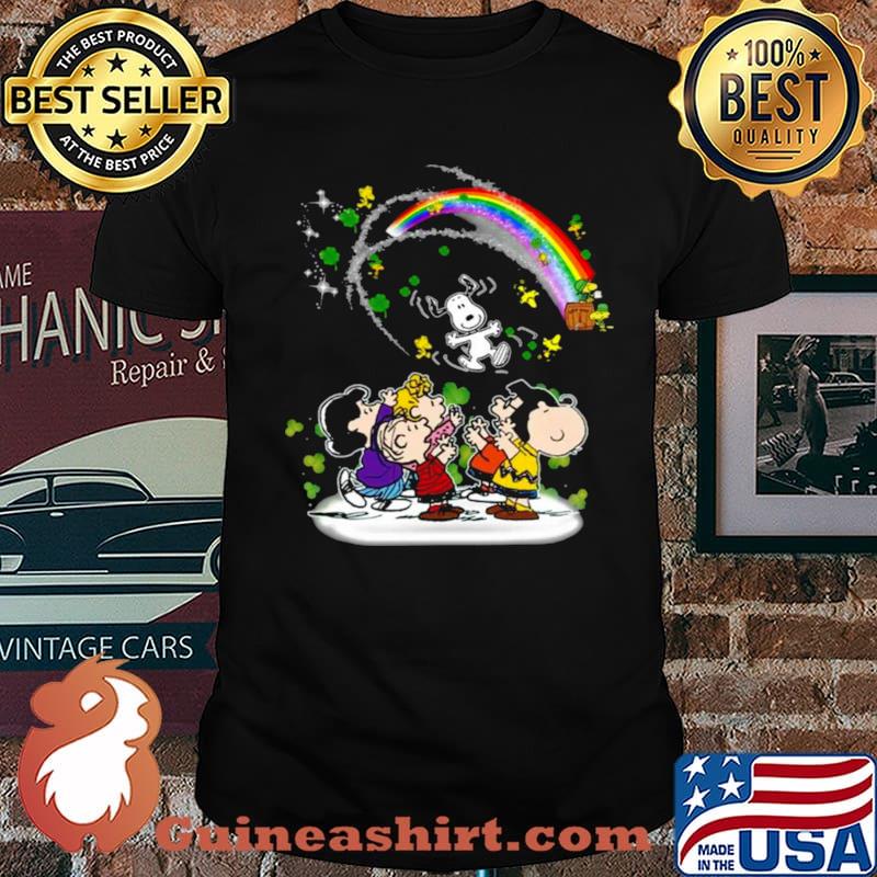 Snoopy Woodstock And Friends Happy St Patrick’s Day 2021 shirt