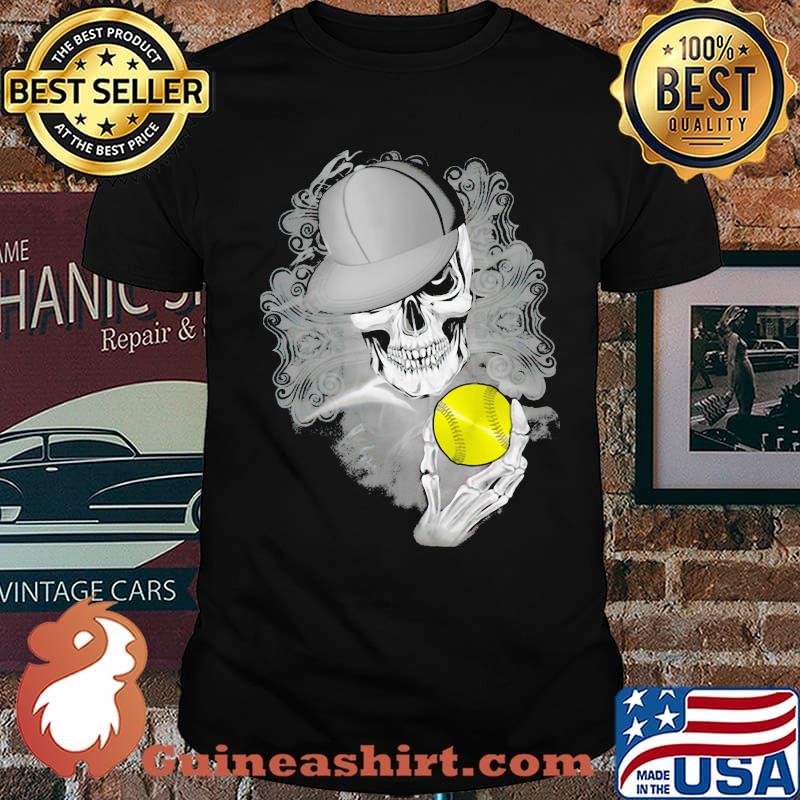 Softball Skull Shirt