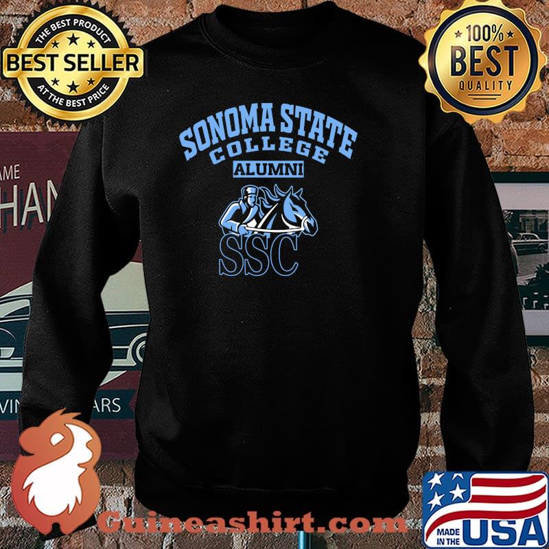 Sonoma State College Alumni Ssc Horse Logo Shirt Sweater
