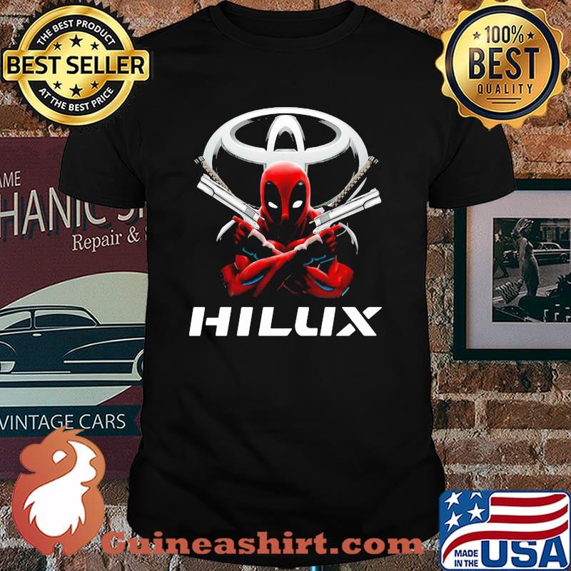 Spider Man With Logo Toyota Hilux Shirt