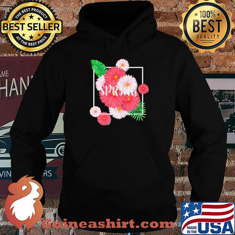 Spring Summer Flower floral Hoodie
