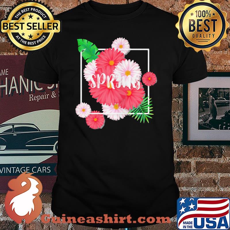 Spring Summer Flower floral shirt