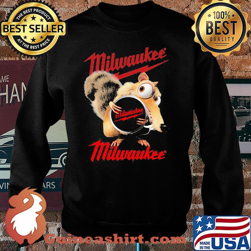 Squirrel W Nuts With Logo Milwaukee Shirt Sweater