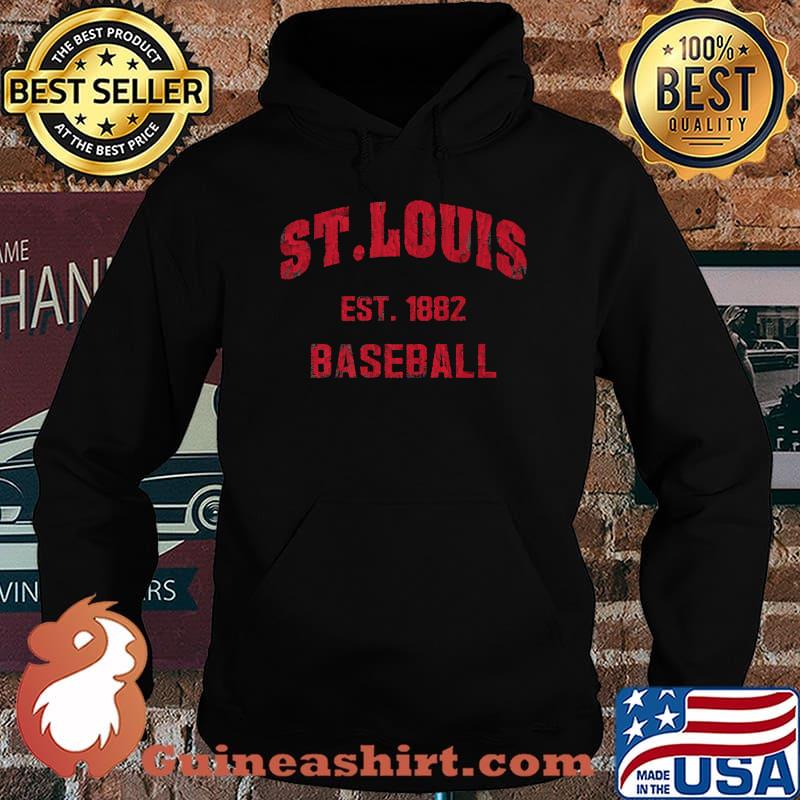St Louis Baseball Cardinal 1882 Shirt Hoodie
