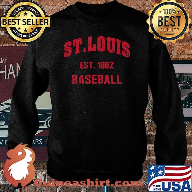 St Louis Baseball Cardinal 1882 Shirt Sweater