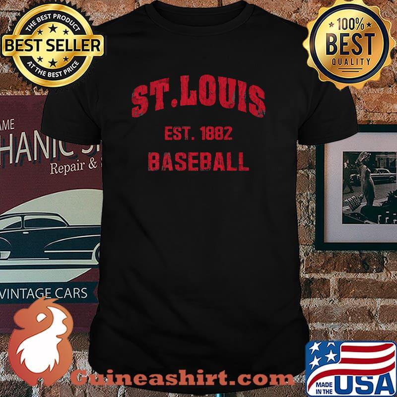 St Louis Baseball Cardinal 1882 Shirt