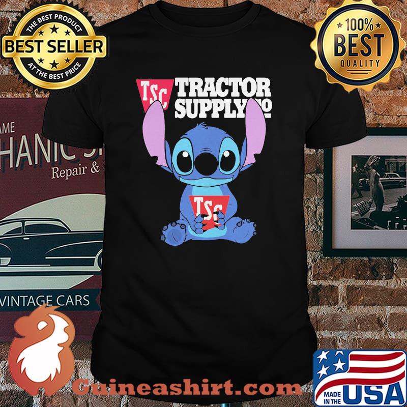 Stitch Hug Tractor Supply Logo Shirt