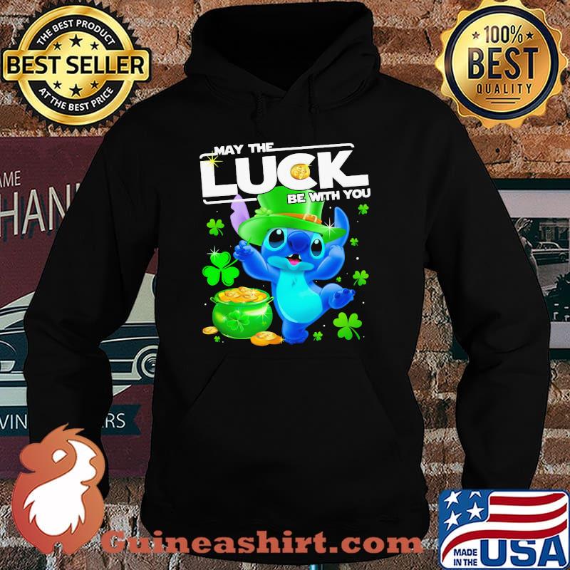 Stitch May The Luck Be With You Patrick Day Shirt
