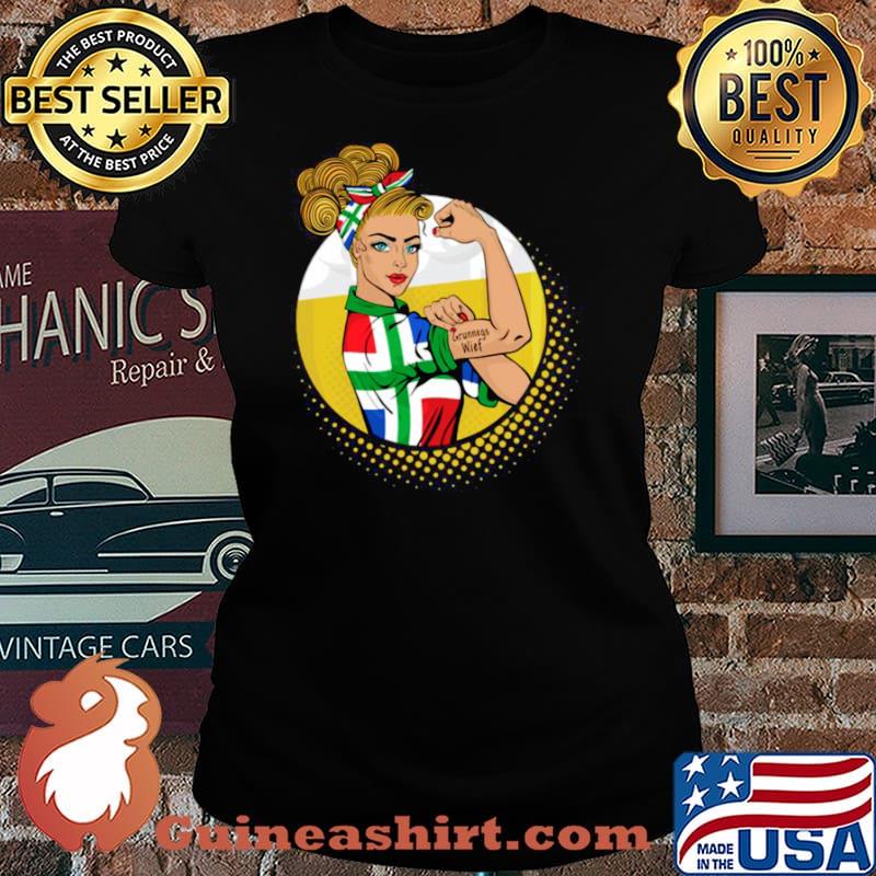 Strong Woman Grunnegs Wief Shirt Laides tee