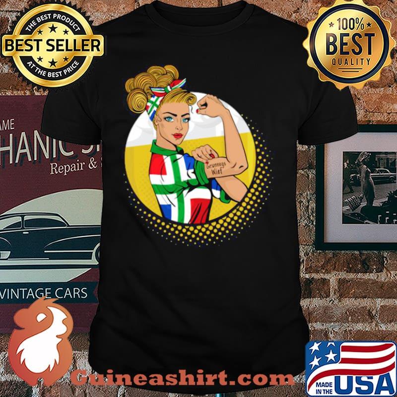Strong Woman Grunnegs Wief Shirt