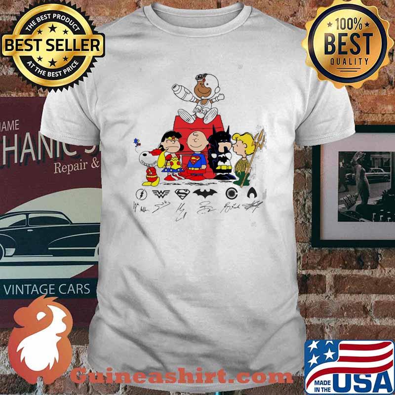 Superhero Snoopy Chairlie Signature Shirt