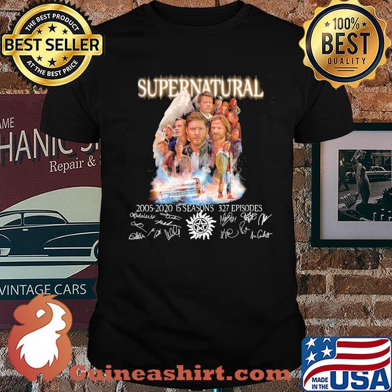 Supernatutal 2005 2020 15 Season Signature Shirt