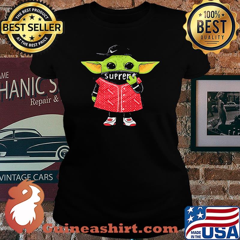 Suprere Baby Yoda Star Wars Shirt Laides tee