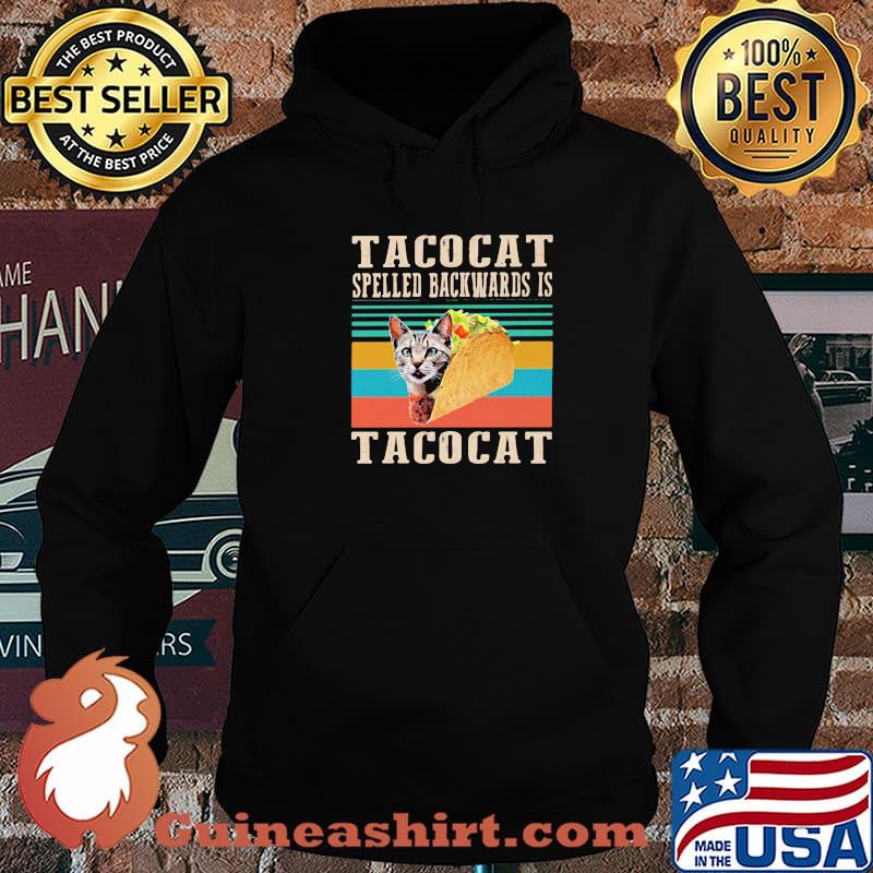 Tacocat Spelled Backwards Is Tacocat Vintage Shirt Hoodie