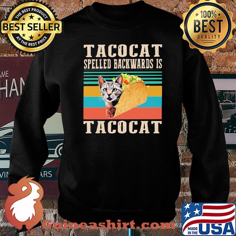 Tacocat Spelled Backwards Is Tacocat Vintage Shirt Sweater