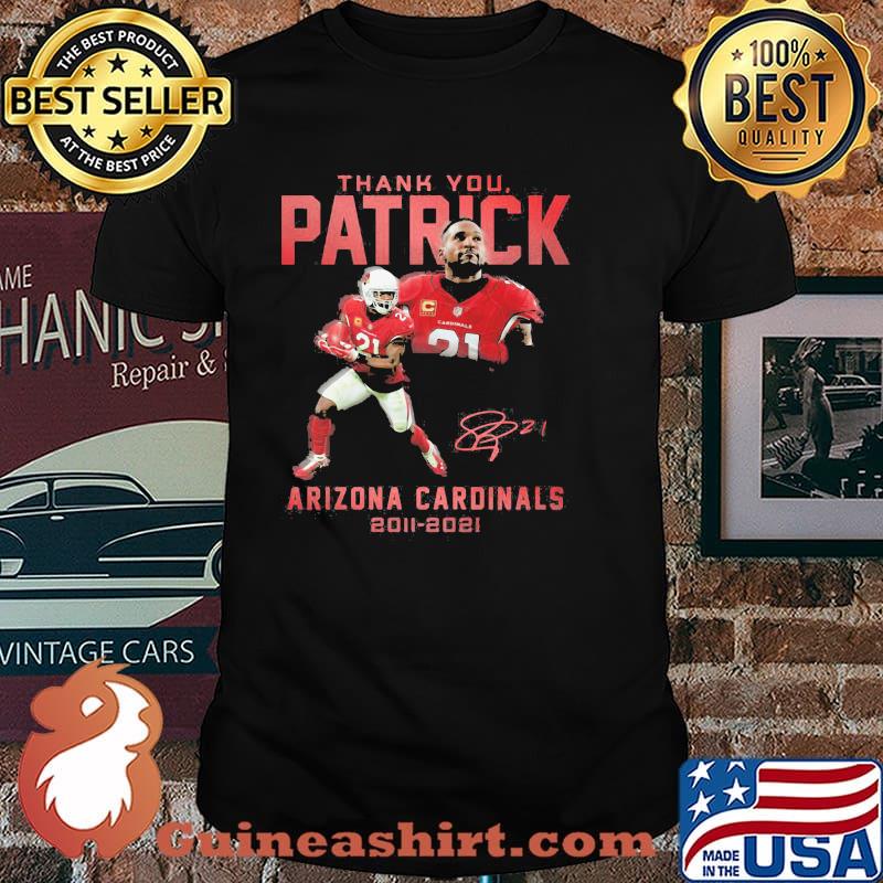 Thank You Patrick Arizona Cardinals 2011 2021 Signature Shirt