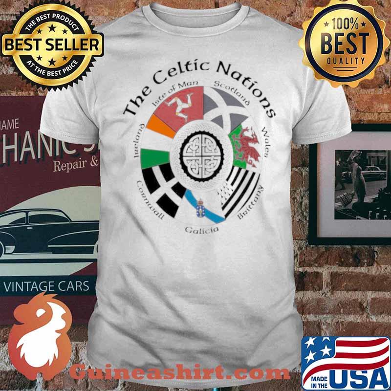 The Celtic Nations Lsof Man Scotland Wales Britney shirt