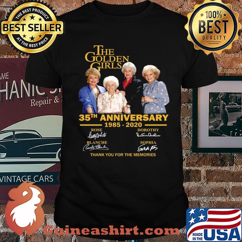 The Golden Girl Anniversary 1985 2020 shirt