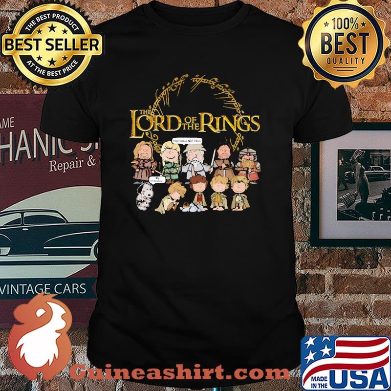 The Lord Of The Rings You Small Not Pass Snoopy Shirt