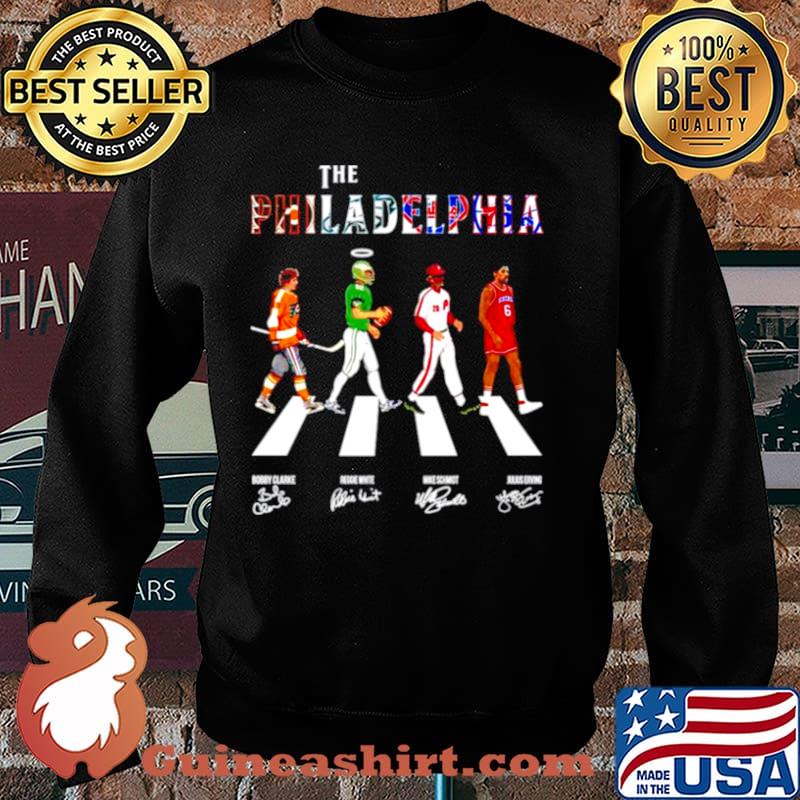 The philadelphia teams sport abbey road signatures Sweater