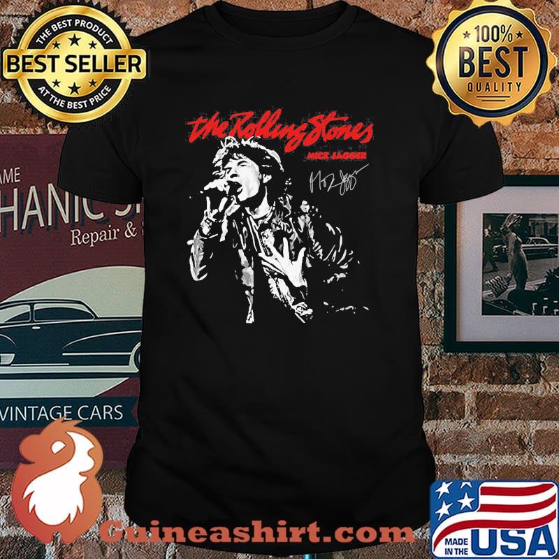 The Rolling Stones Mick Jagger Signature Shirt