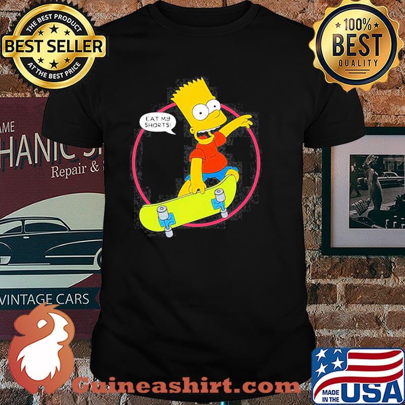 THE SIMPSONS BART SIMPSON EAT MY SHIRT Unisex