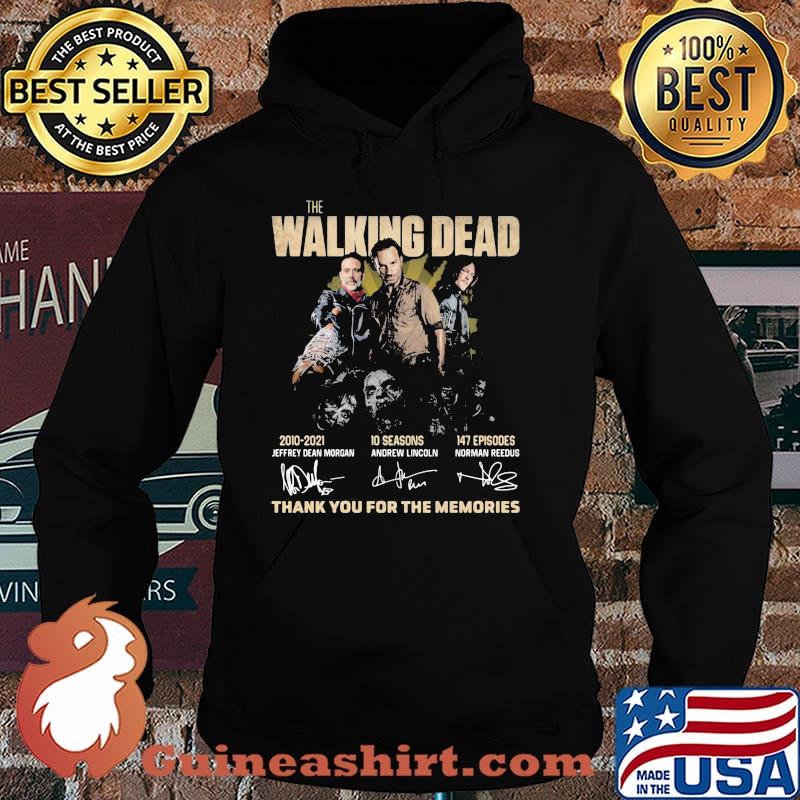 The Walking Dead 2010 2021 Thank You For The Memories Shirt Hoodie