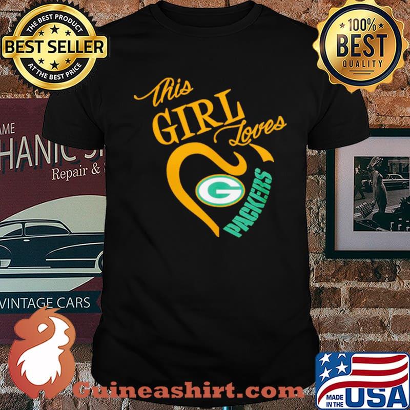 This girl loves Green Bay Packers shirt