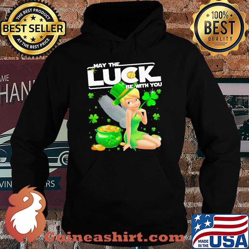 Tinker Bell May The Luck Be With You Patrick Day Shirt