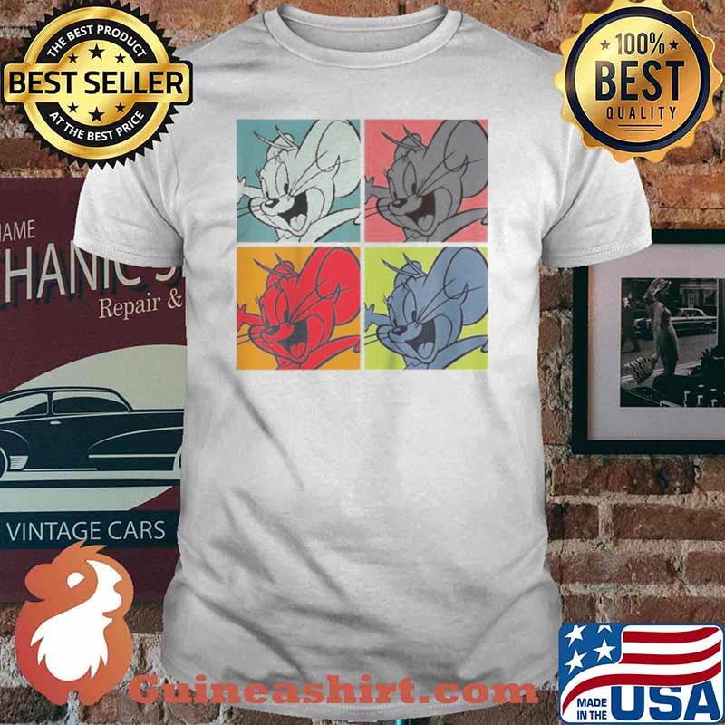 Tom And Jerry Pop Art Box Up Shirt