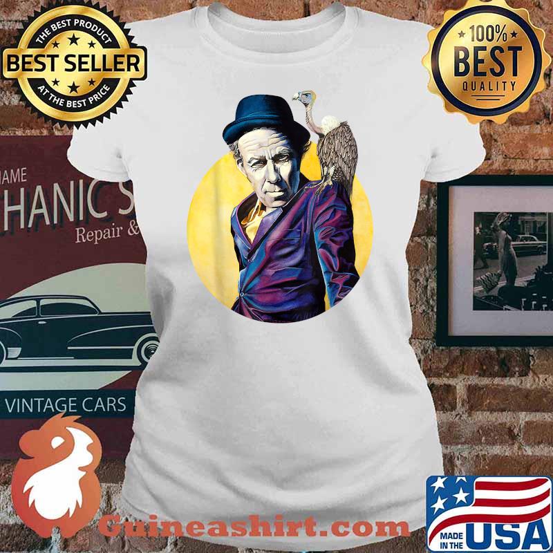 Tom Art Waits Guitarist Music Legends Shirt Ladies tee