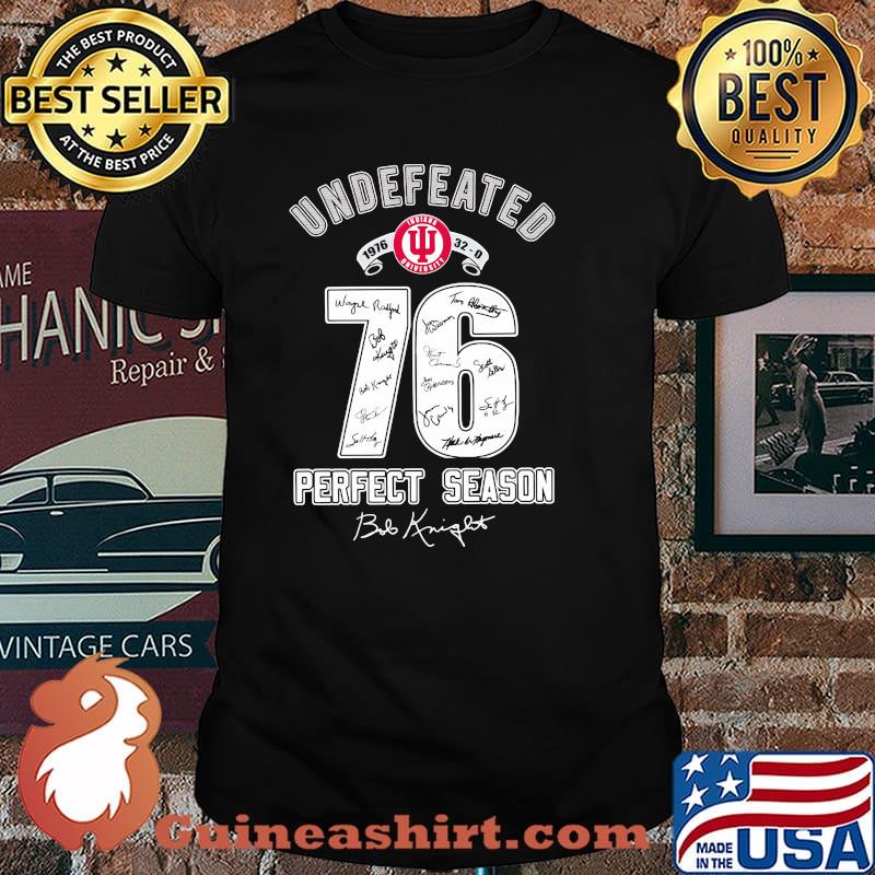 Undefeated 1976 Perfect Season Bob Knight Shirt