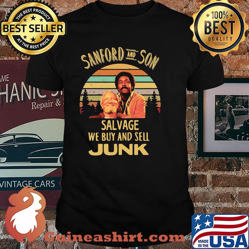 Vintage Sanford And Son Salvage We Buy And Sell Junk Shirt
