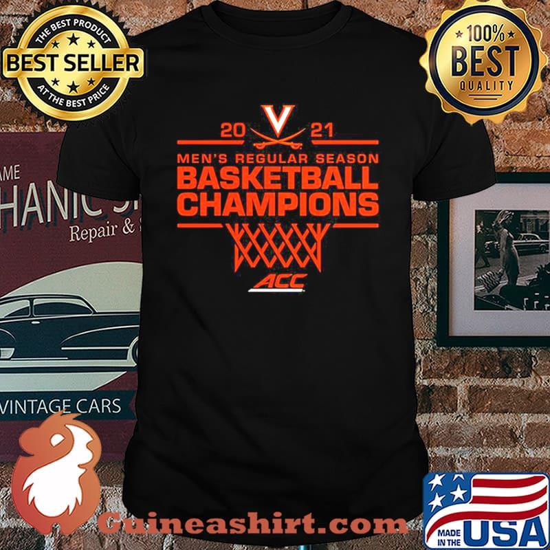 Virginia Cavaliers Fanatics Branded 2021 ACC Mens Basketball Regular Season Champions shirt