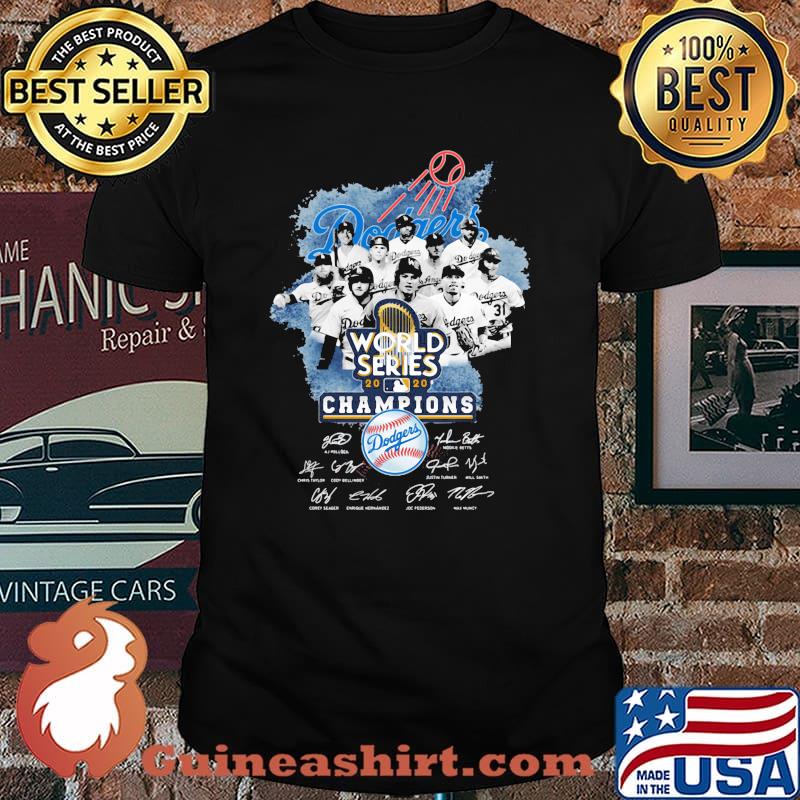 World Series 2020 Dodgers Champions Signature Shirt