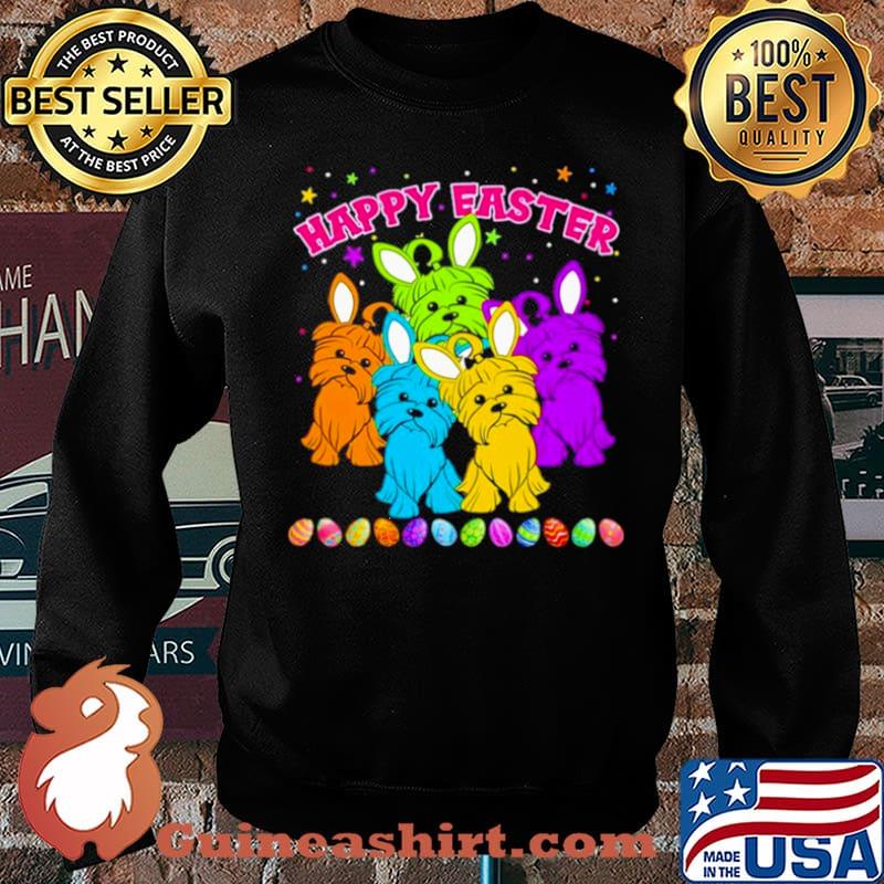 Yorkshire Terriers happy easter Bunny Sweater