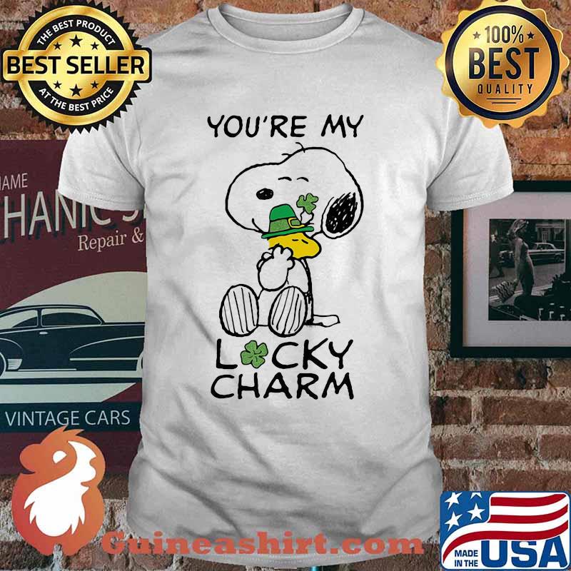 You’re My Lucky Charm Snoopy And Woodstock Patricks Day Shirt