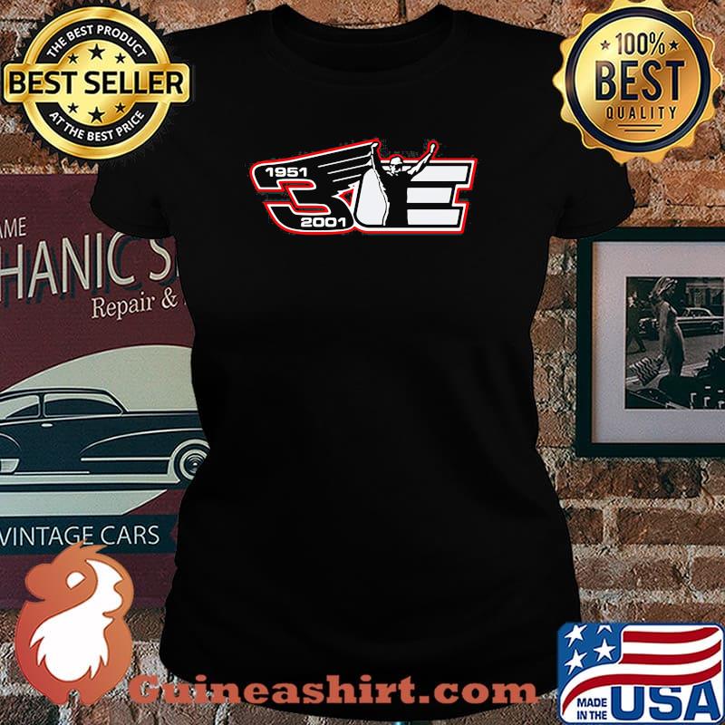 1951 2001 Winston Cup Champion Dale Earnhardt Shirt Laides tee