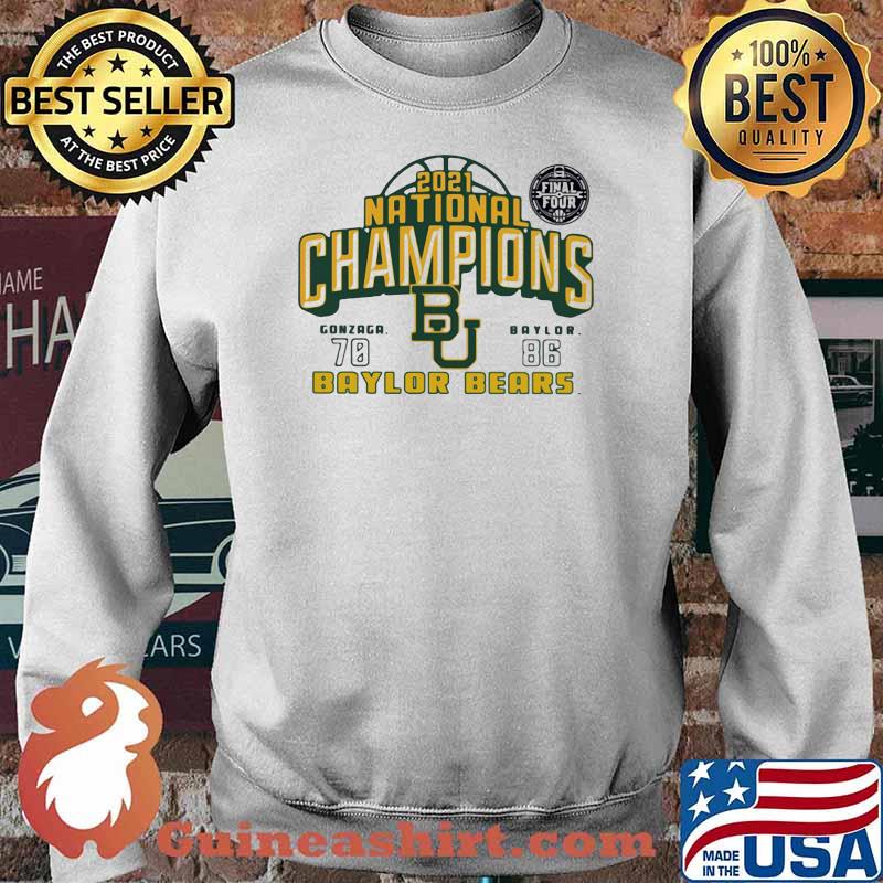 2021 National Champions Baylor Bear Shirt Sweater