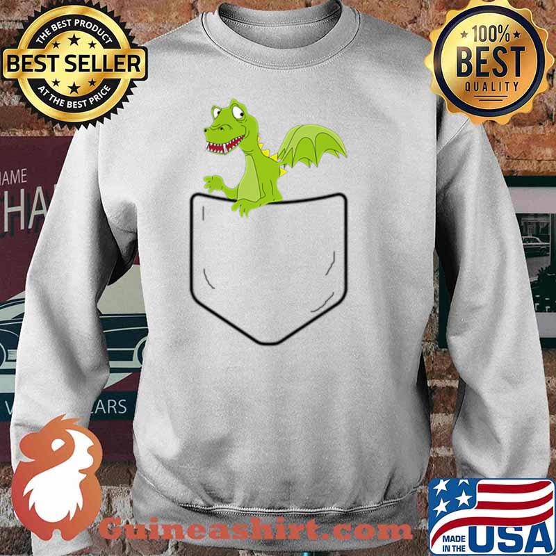 Cool Dragon in Your Pocket Funny Dragons Lover Gift Shirt Sweater