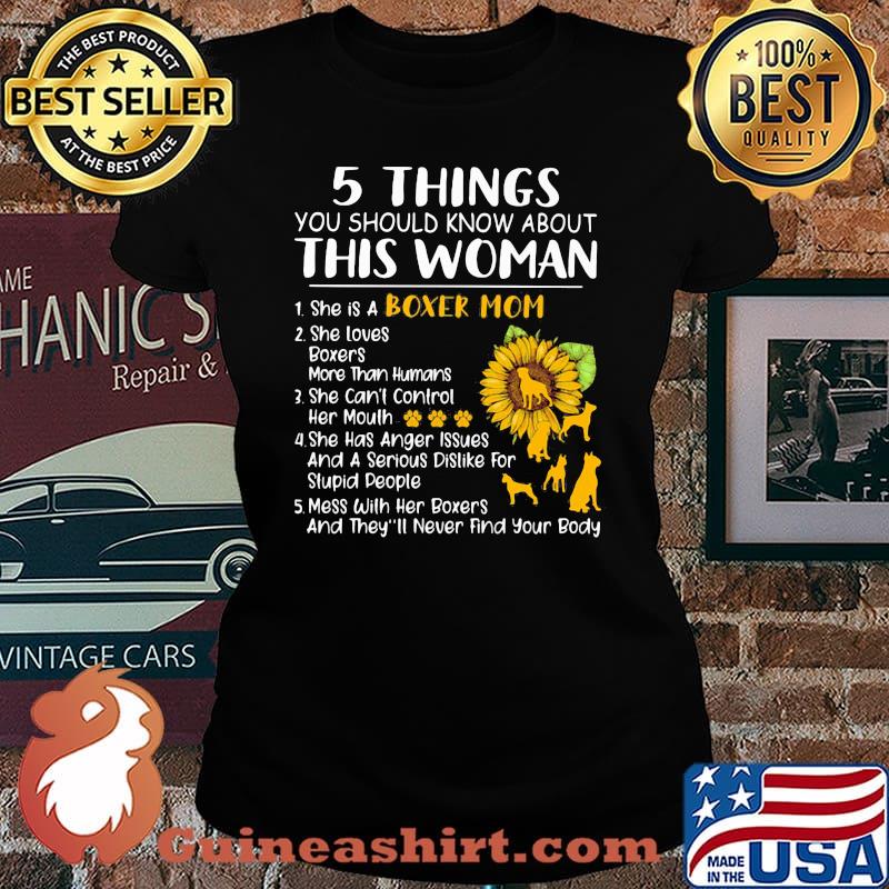 5 Things You Should Know About This Woman Dog And Sunflower Shirt Laides tee